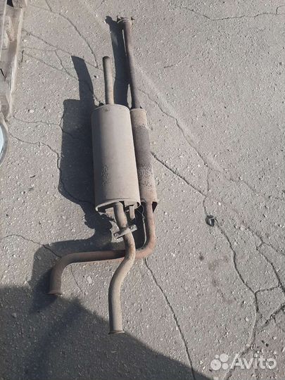 Глушитель ваз 2110