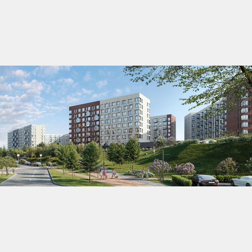 1-к. квартира, 40 м², 7/9 эт.