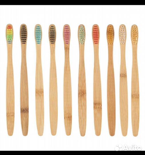 Зубные щётки бамбуковые