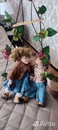 Кукла фарфоровая коллекционная