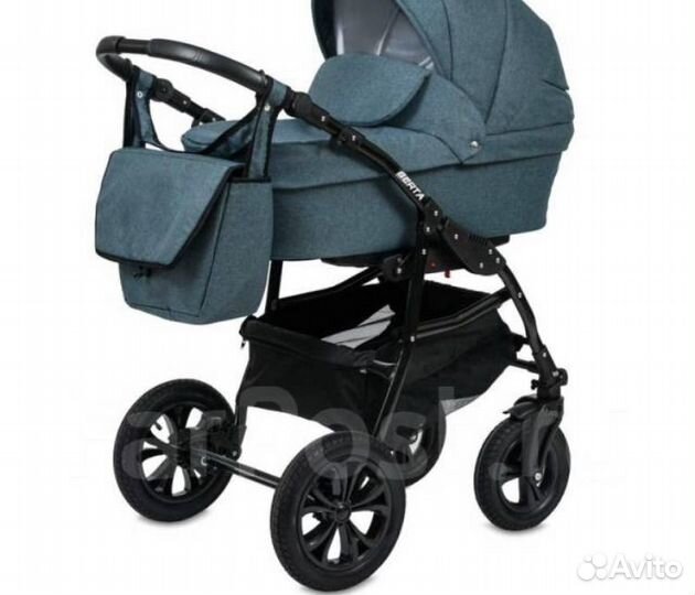 Коляска универсальная 2в1 Alis berta (01), изумруд