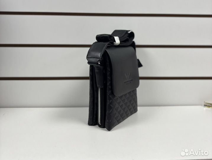 Giorgio armani сумка мужская черная