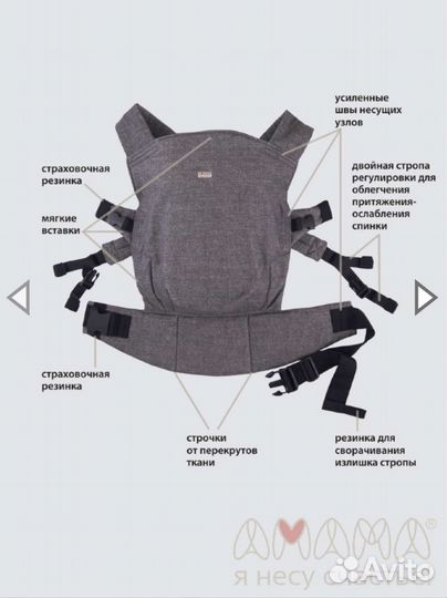 Эргорюкзак/ переноска/ кенгуру