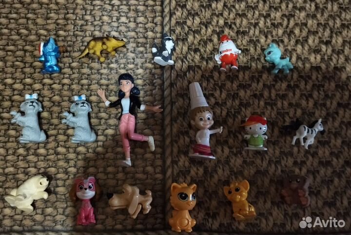 Минифигурки Kinder и MacDonald