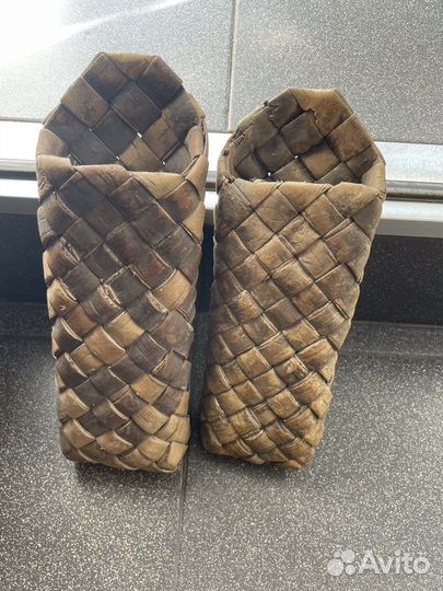 Старинный туесок чехол береста