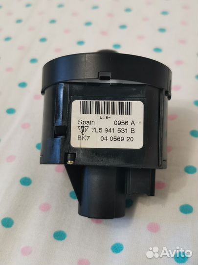 Переключатель света фар Porsche Cayenne