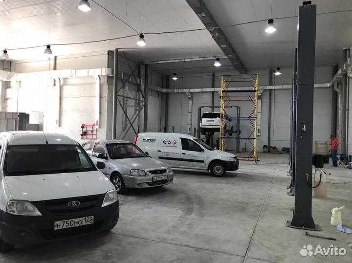 Монтаж, ремонт подъемников для автосервиса