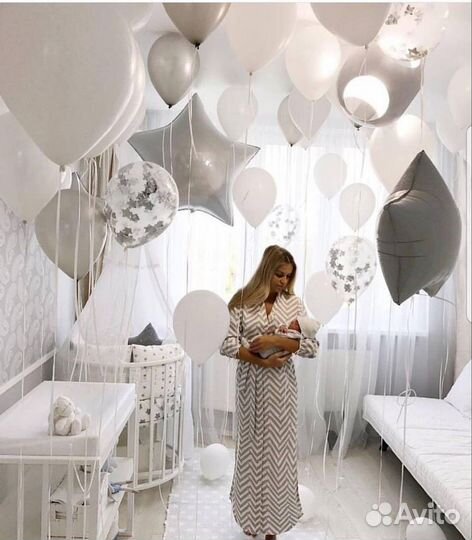 Воздушные Шары на Выписку, Гелиевые шары и шарики