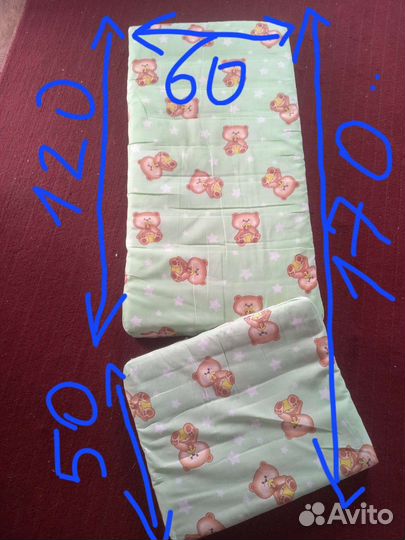 Матрас детский 120 (170) * 60