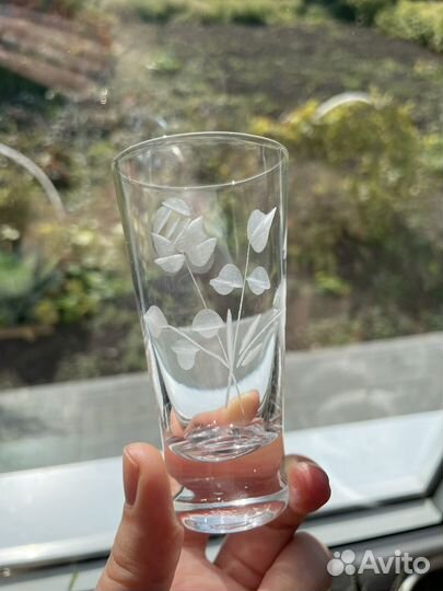 Хрустальные стопки СССР