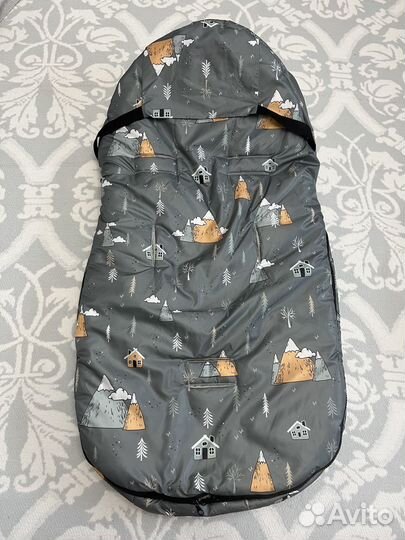Зимний конверт в коляску