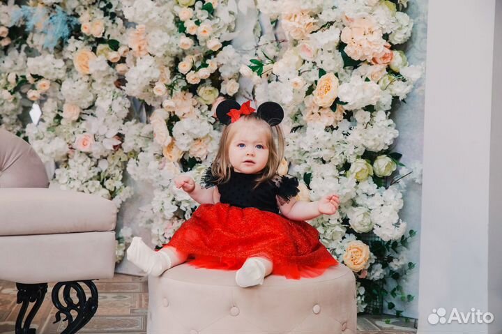 Детское платье Минни