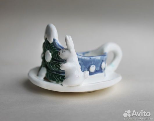 Подсвечник керамический 