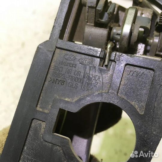 Ручка двери задней внутренняя левая Хендай Соляр