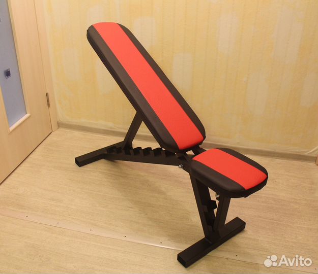 Стойка для штанги с подстраховкой + скамья