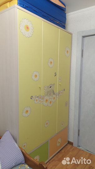 Детский шкаф для одежды + стеллаж бу