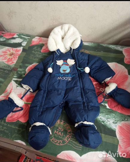Зимний комбинезон. Разм 56-62