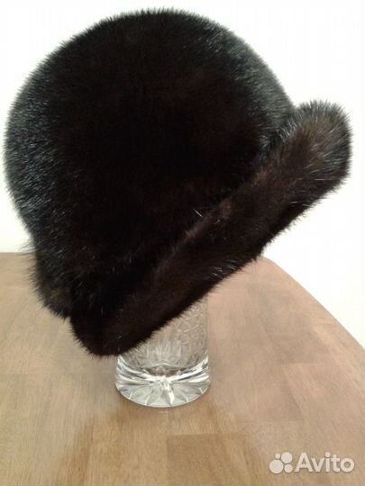 Шапка женская из меха норки