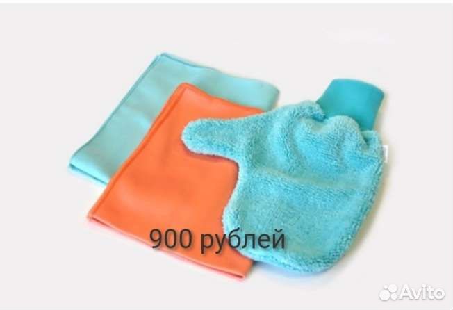 Гринвей салфетки для стекла, варежка, деликатная