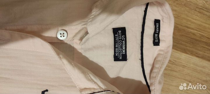 Рубашка с галстуком отличное состояние