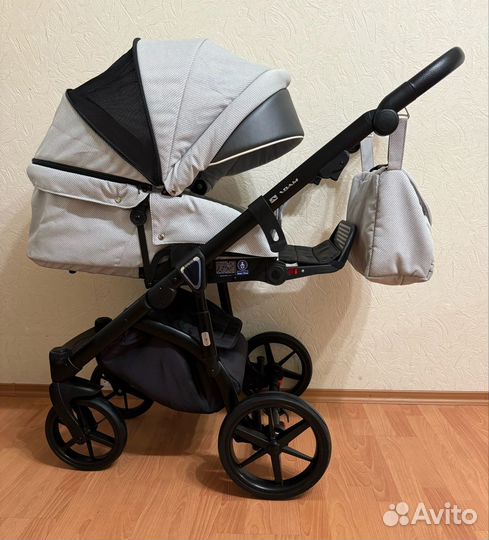 Коляска 3 в 1 adamex bibione lux