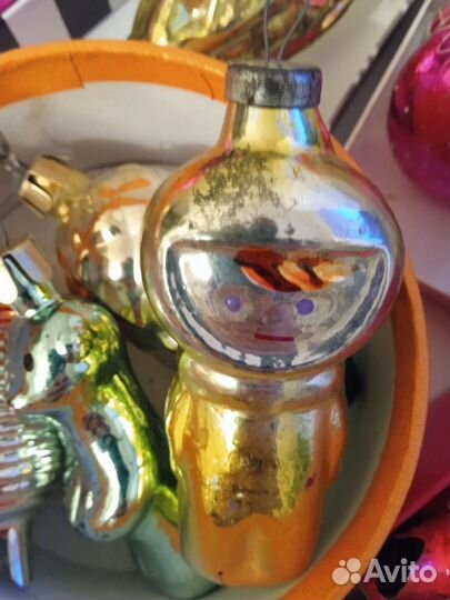 Елочные игрушки СССР