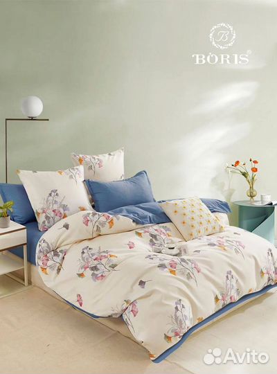 Постельное бельё Boris плотный сатин