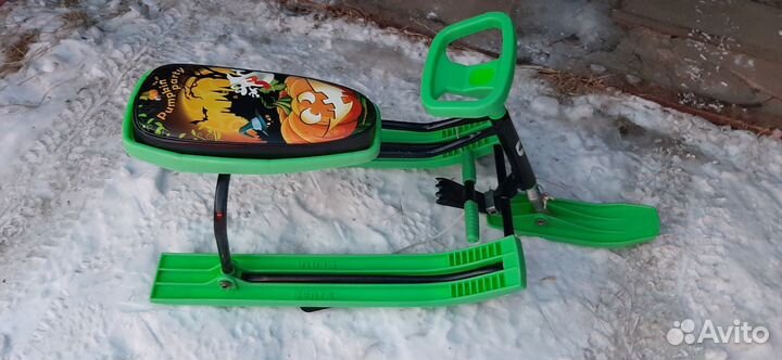 Детский снегокат бу