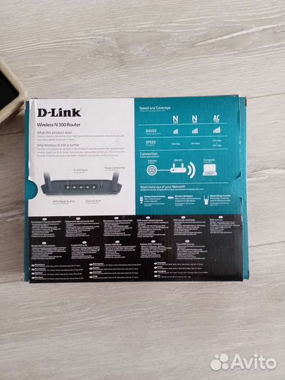 Wi-Fi роутер D-link DIR-615
