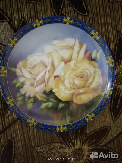 Тарелка настенная