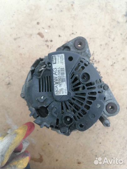 Генератор фольксваген пассат б6 2005 г 2л дизель 1