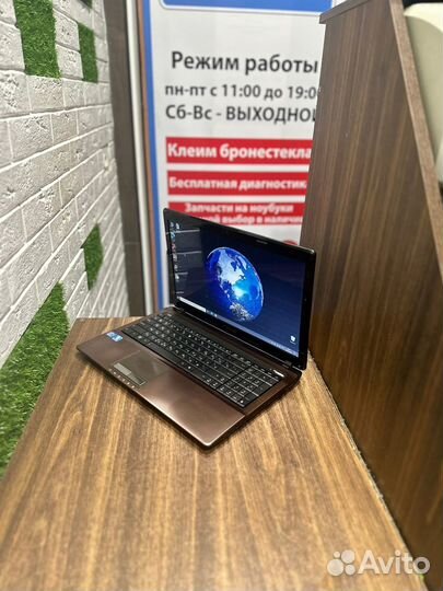 Пушка-гонка Asus core i5\ SSD 256gb\ 8GB\акб