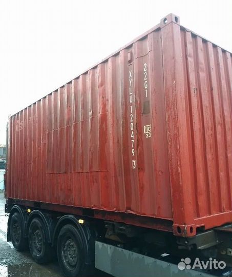 Морской контейнер бу 20 футов СПб в наличии