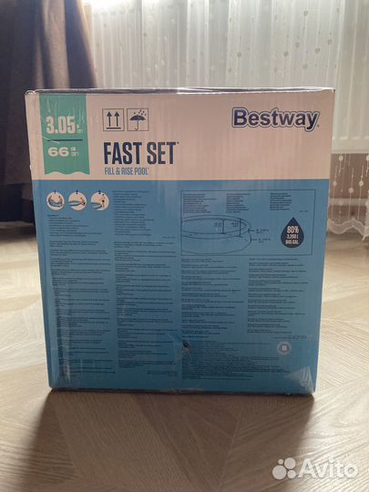 57458 Bestway Fast Set 305 х 66 см