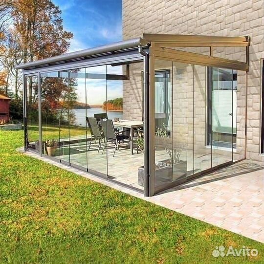 Безрамное остекление