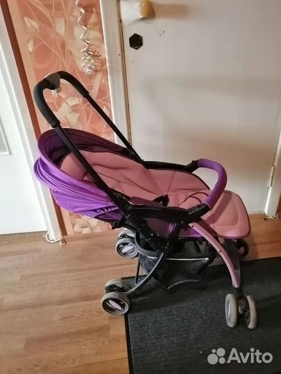 Прогулочная коляска трость бу