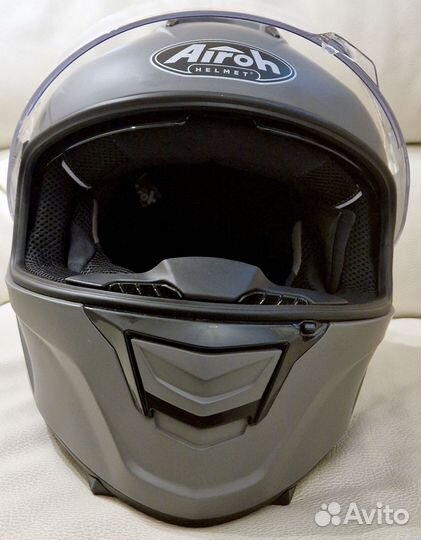 Мотошлем интеграл Airoh Spark XL (61-62) серый