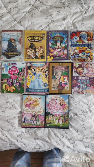 Dvd диски мультфильмы