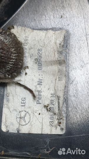 Жабо под дворники Mercedes B W245, 2008