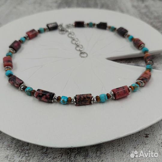 Чокер из натуральных камней