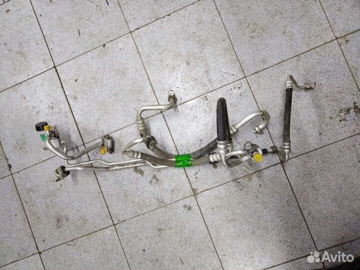 Hyundai sonata ef трубки кондиционера