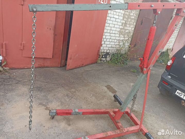 Б/У Гаражный гидравлический кран