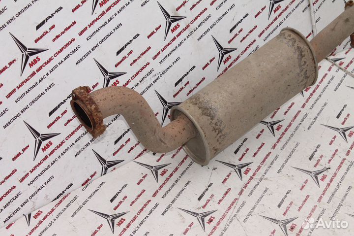 Глушитель w220 м113 мерседес