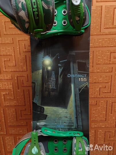 Сноуборд Rossignol с креплениями