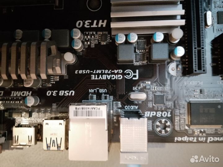 Материнская плата gigabyte GA-78LMT-USB3
