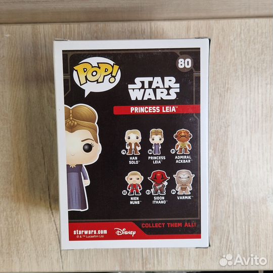 Funko Pop Star Wars 80 Princess Leia