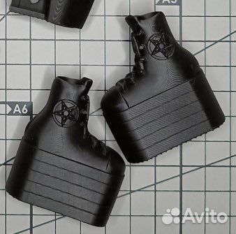 Обувь 3д для кукол Монстр Хай,Rainbow high