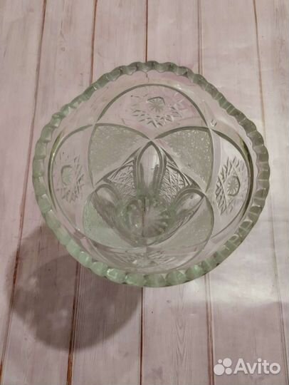 Ваза СССР хрусталь