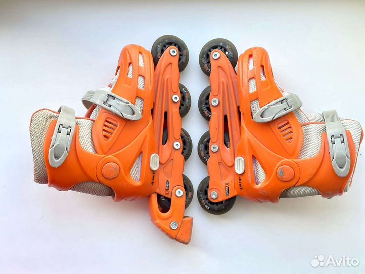 Раздвижные детские ролики Reaction размер 30-33