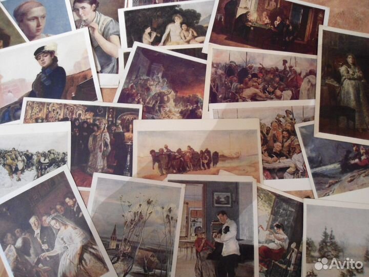 Открытки и наборы 58-61г.